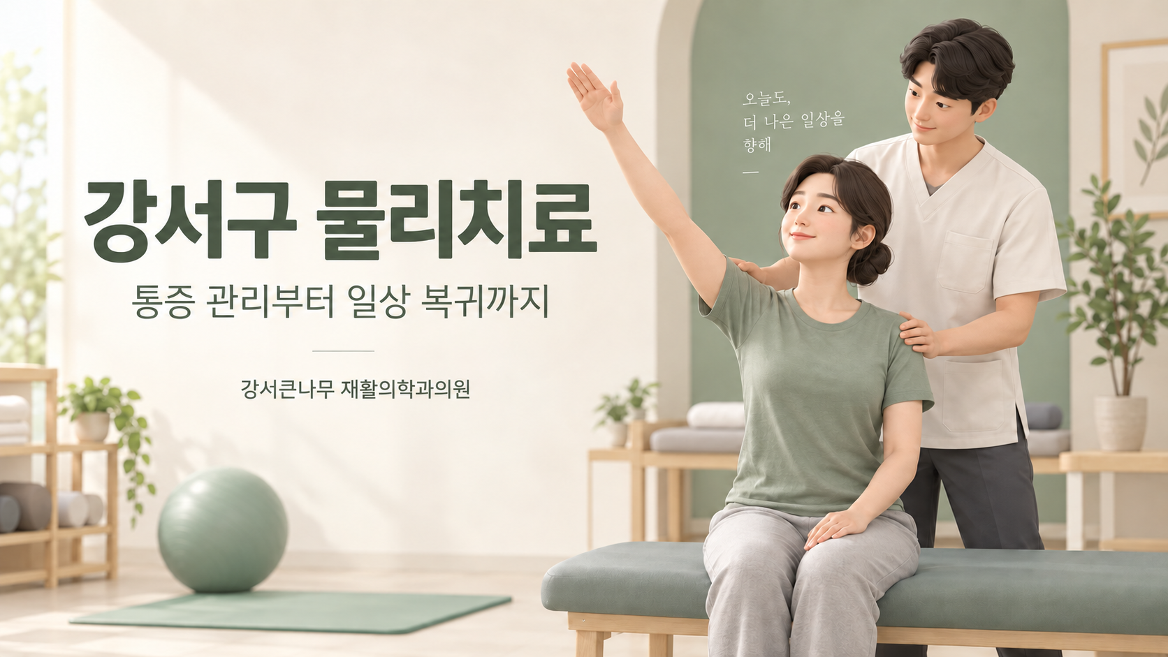 강서구 물리치료, 통증 완화부터 일상 복귀까지 무엇을 확인해야 할까요?